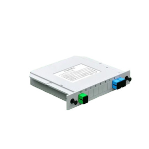 Répartiteur optique GPON de type cassette SC UPC 1x2, répartiteur PLC, FTTH, haute qualité, marque <span class=keywords><strong>DIMAN</strong></span>, longueur d'onde 1260-1650 nm - Product Image 1