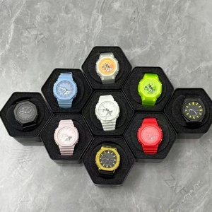 Vente en gros usine : Accessoires de <span class=keywords><strong>montre</strong></span>, boîtier de <span class=keywords><strong>montre</strong></span> griffe d'ours plaqué or avec diamants Moissanite VVS pour GA2100 - Product Image 6
