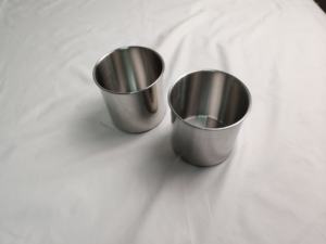 Tamaños personalizables Copas de acero inoxidable Fabricación personalizada Producto de chapa - Product Image 6
