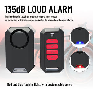 Alarma Antirrobo Universal para Motocicleta, Fácil de Instalar, Dispositivo de Seguridad para Bicicleta, Alarma Antirrobo Inalámbrica para Motocicleta - Product Image 1