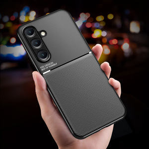<span class=keywords><strong>Support</strong></span> magnétique pour <span class=keywords><strong>voiture</strong></span>, étui en cuir PU mat pour <span class=keywords><strong>Samsung</strong></span> Galaxy <span class=keywords><strong>S21</strong></span> S22 S23 S24 S25 S26 <span class=keywords><strong>Ultra</strong></span> + FE, protection de l'objectif, pare-chocs souple en TPU - Product Image 2