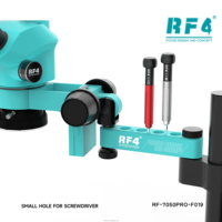 Microscope stéréo RF4 7050Pro avec rotation à 360° °   Support de moniteur LCD à bras articulé avec tapis de soudure pour la réparation de téléphones portables, ordinateurs, tablettes et montres