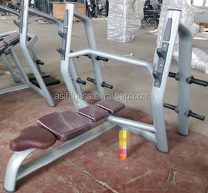 Banco de Pesas Plano de Grado Comercial, Banco de Pesas de Acero Resistente para Gimnasio, Centro de Fitness, Entrenamiento de Fuerza - Product Image 4
