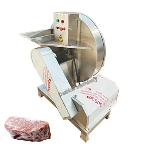 Industriële-18 Graden Bevroren Vlees Snijmachine Schaaf Voor Worst Kleine Vlees Snijmachine