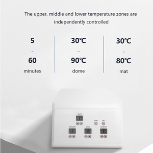 Dôme de Sauna Infrarouge Lointain Pliable - Équipement de <span class=keywords><strong>Spa</strong></span> Domestique Portable avec Fonction Détox - Product Image 4