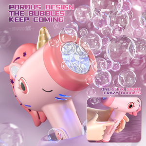 New electric light-emitting cute animal-shaped <b>bubble</b> stick, children's outdoor automatic <b>bubble</b> <b>gun</b> machine <b>toy</b> <b>bubble</b> stick - Product Image 4