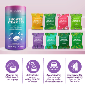 SEFUDUN ev spa uzun ömürlü koku private label uçucu yağ vücut geri aromaterapi duş vapurları - Product Image 3