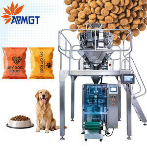 Machine d'emballage VFFS automatique pour nourriture sèche <span class=keywords><strong>chien</strong></span>/chat,fourrage animal,grains,haricots,noix,1kg sachet oreiller - Product Image 1