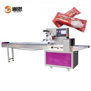 Alimentador automático de paletas de hielo Máquina de embalaje de sellado horizontal de helado Máquina de embalaje de flujo de helado - Product Image 1