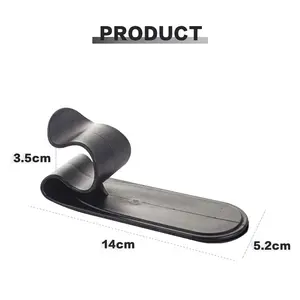 Soporte Universal para Maletero con Gancho para Mini Paraguas y Clip de Sujeción para Coche, Acabado Liso Multifuncional, Marca LM, Venta al por Mayor - Product Image 2