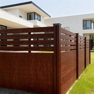 Eenvoudig Te Monteren Tuin Waterdicht Brandwerend Hout Kunststof Composiet <span class=keywords><strong>Wpc</strong></span> Hek Paneelplaten Poort Privacy <span class=keywords><strong>Wpc</strong></span> Hek Paneel Buiten - Product Image 4