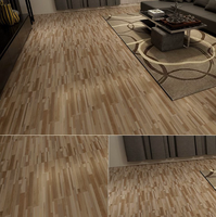 Suelo LVT de Alta Definición con Aspecto de Madera, Resistente al Agua, Duradero, Tablón de Vinilo de Lujo para Diseño de Hogar Moderno