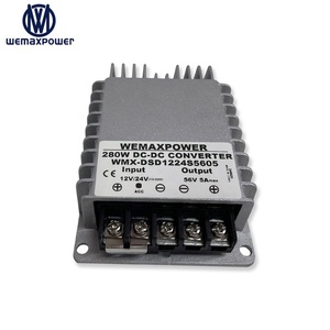 Hiệu quả cao 12V 24V đến 56V 5A DC để DC điều chỉnh điện áp 5amp 12VDC 24VDC bước lên 56vdc tăng chuyển đổi - Product Image 2