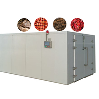 Industriële droogmachine met kleurstalen geïsoleerde kast en warmtepomp voor de verwerking van fruit en groenten