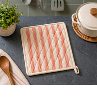 Porte-ustensiles en lin de qualité supérieure |   Tapis de cuisson matelassé résistant à la chaleur pour la cuisson et la pâtisserie. Tapis de protection matelassé durable pour la maison et la restauration