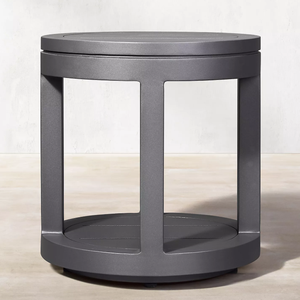 Metal Simple Design Aluminum Furniture <b>Round</b> Side <b>Table</b> - Product Image 1