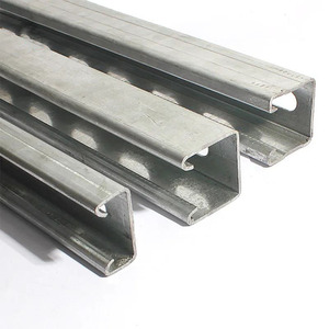Proveedor de Canales Ranurados Rectangulares de Acero, Canal Unistrut Galvanizado de 41*21 con Servicios de Soldadura, Doblado y Corte - Product Image 2