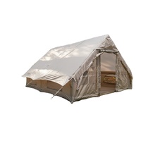 Tente gonflable de 12 mètres carrés, une chambre, espace extra-large, camping en plein air pour parents et enfants, installation gratuite, colonne d'air