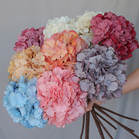 Fleurs d'hortensia artificielles en vrac pour la décoration de mariage et de fête