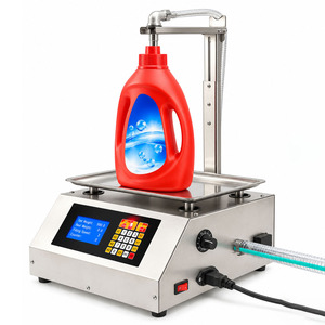 Machine de remplissage de bouteilles à tête unique, machine de remplissage de liquides visqueux avec pesage CNC et contrôle quantitatif automatique - Product Image 1