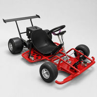 Kart à pédales électrique à une place de 2500 W, 60 V, 70 km/h, autonomie de 60 km, charge utile de 200 kg, cadre en acier à haute teneur en carbone, course en plein air pour adultes