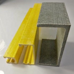 คานไฟเบอร์กลาสแบบ FRP Pultrusion รูปตัว C - Product Image 2