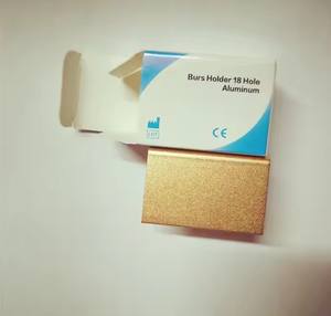 Supporto odontoiatrico 18 fori per frese adatto per sterilizzazione 12 FG e 6 RA - Product Image 2