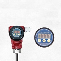 Modul Transmitter Suhu RTD PT100 dengan Layar LED, Smart 4-20mA Local Display Head Mounted