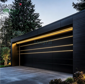 Vente directe d'usine Andexin, porte de <span class=keywords><strong>garage</strong></span> plate en aluminium, qualité stable, texture agréable, imperméable, coupe-vent, écoénergétique - Product Image 6
