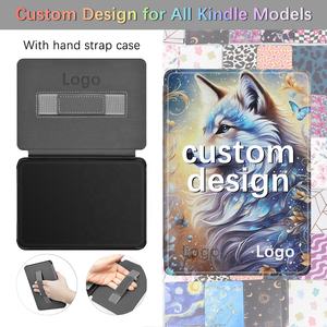 Étui en PU mince au design personnalisé pour <span class=keywords><strong>Kindle</strong></span> Colorsoft 7 pouces 2024 12e génération tout nouveau étui <span class=keywords><strong>Kindle</strong></span> Paperwhite Sleep Cover avec sangle - Product Image 6