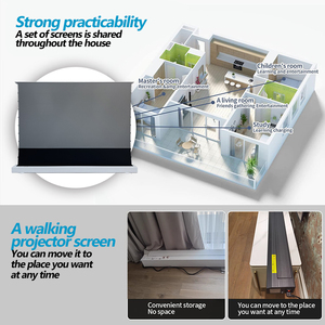 จอโปรเจคเตอร์แบบไฟฟ้าขนาด 120 นิ้ว 16:9 ยี่ห้อ Laser TV - Product Image 3