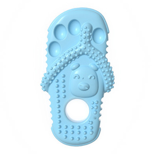 Juguete Ecológico para Perros, Resistente e Irrompible, de TPR, para Morder, Limpiar los Dientes, Multicolor, con Forma Divertida - Product Image 3