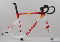 Cuadro de Bicicleta de Carretera Aerodinámico de Fibra de Carbono CAMP T1000, Eje de Pedalier T47, Superligero, 700C*28C, 680g