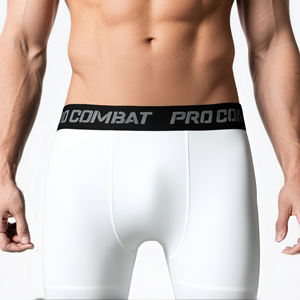 Mallas deportivas de talla grande para hombre con estilo al por mayor, mallas deportivas ajustadas de alta elasticidad para fitness, mallas deportivas para correr, ropa de entrenamiento para hombre - Product Image 3