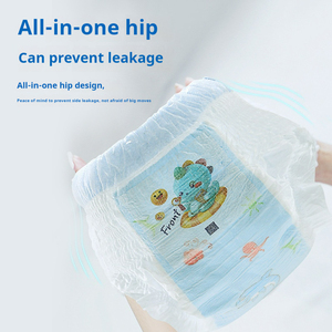 대량 풀업 수영 바지 기저귀 기저귀 도매 중국 크기 2 부직포 인쇄 미국 브랜드 - Product Image 4