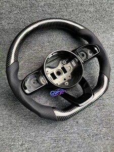 Volant en fibre de carbone, accessoires de voiture pour <span class=keywords><strong>Mercedes</strong></span> Benz Classe C W204 W205 <span class=keywords><strong>AMG</strong></span> W212 W213 W447 W463 GLC GLA - Product Image 2