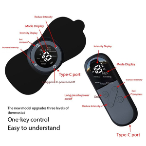 Neck & Shoulder Massager <b>USB</b> Powered <b>Heating</b> Therapy Device Manual Wired Control - Product Image 4
