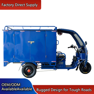 Trực Tuyến Bán Buôn 60V Cubic Điện Xe Tải Nhanh Bán Đóng Hàng Hóa Đặc Biệt Giao Hàng Xe 1000W EEC Chứng Nhận Ba Bánh - Product Image 2