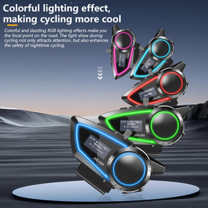 C60 Al asistente de voz manos libres casco de motocicleta intercomunicador auriculares inalámbricos para casco de motocicleta - Product Image 6