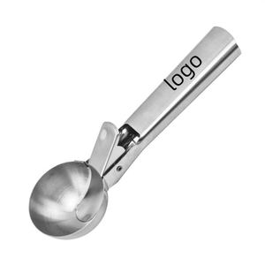 Cuchara para Hielo y Frutas de Calidad Premium, Elegante Herramienta de Acero Inoxidable para Postres - Product Image 1