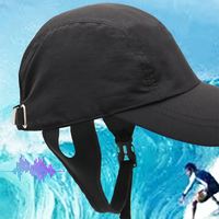 Casquette de baseball à visière avec sangle sous le menton, protection solaire UPF50+, logo personnalisé imprimé, nouveau design, chapeaux de surf