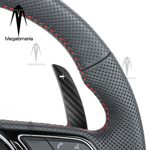 Volant de voiture B9 adapté aux anciens et nouveaux modèles <span class=keywords><strong>Audi</strong></span>, pour A1 C7 C8 B8.5 B9 S3 <span class=keywords><strong>S4</strong></span> S5 S6 S7 S8 R8 TTS TTRS - Product Image 2