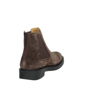 Stivaletti bassi 00023 D16QRC in pelliccia marrone con soletta superiore in PU con punta a punta stile Cowboy Chelsea per la stagione autunnale invernale - Product Image 3