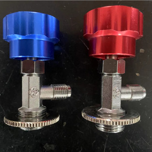 Vanne de réfrigération manuelle en cuivre pour l'ouverture de bouteilles de réfrigérant R22/R134A, anti-retour - Product Image 6