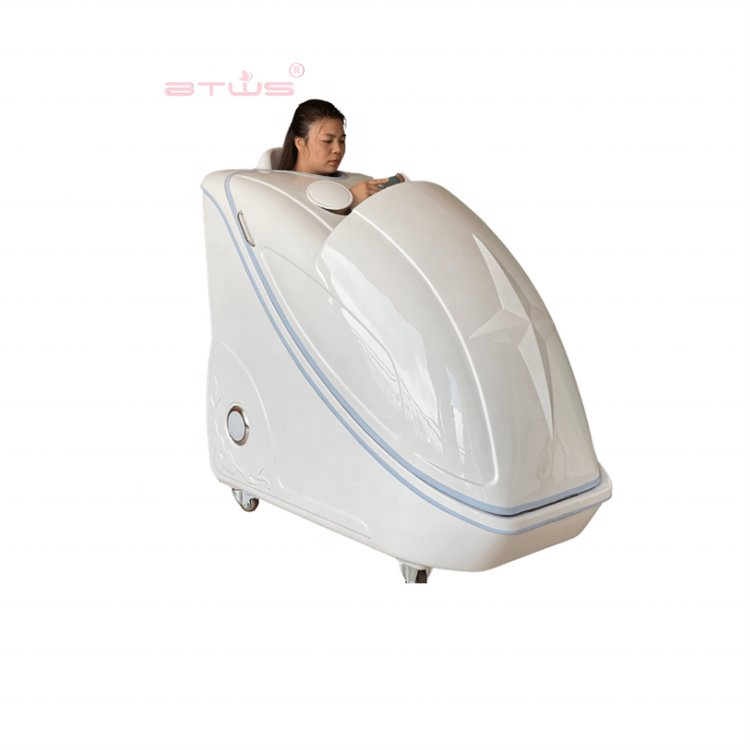 Seated Type Spa Equipment With Hot Steam Ozone Sauna Fumigation Physical Therapy Spa Machine