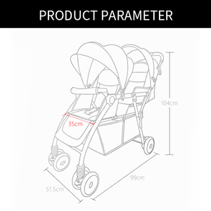 Brother sister twins baby carrozzina doppio <span class=keywords><strong>passeggino</strong></span> <span class=keywords><strong>passeggino</strong></span> gemello milanese baobaohao <span class=keywords><strong>passeggino</strong></span> - Product Image 6
