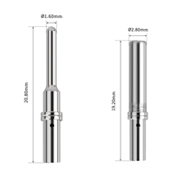JRready Deutsch DT Wasserdichtes Steckverbinder-Set 2/3/4/6/8/12 Pin mit # 16 Maschinell Bearbeitete Vollkontakte, 16-20 AWG - Marine, LKW