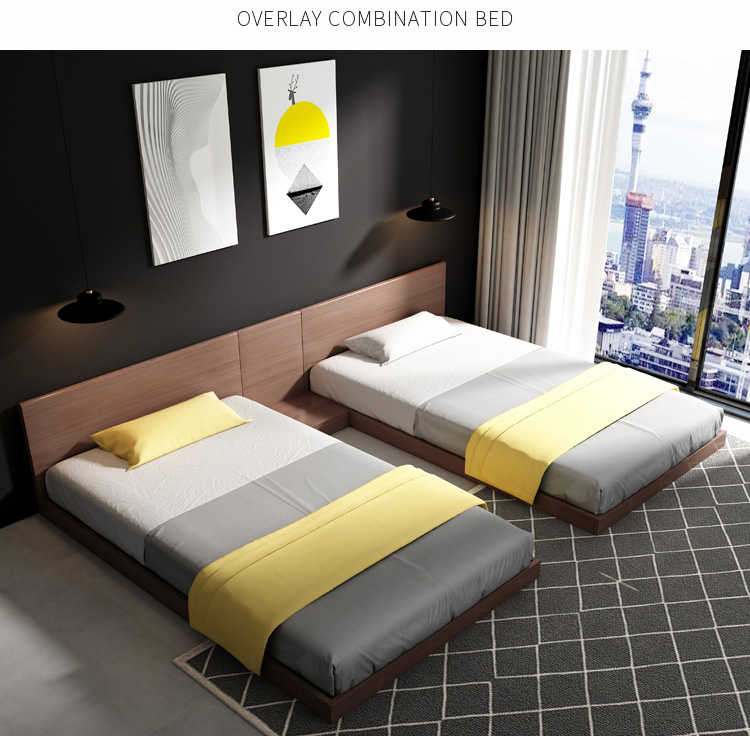 king platform bed modern