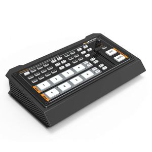 Nouveau mélangeur vidéo HD-MI 4 canaux <span class=keywords><strong>Avmatrix</strong></span> HVS0402U pour diffusion en direct avec clé Luma, clé Chroma, clé Downstream, FTB/PIP pour Tally - Product Image 1