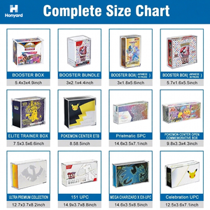 Boîte de présentation magnétique en acrylique résistant aux UV, moderne et écologique, ETB Plus, boîte de protection transparente pour <span class=keywords><strong>Pokémon</strong></span> Elite <span class=keywords><strong>Trainer</strong></span> - Product Image 5